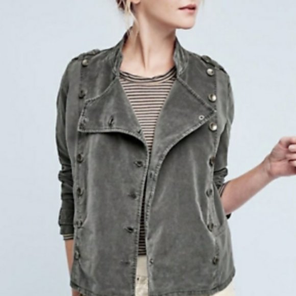 Anthropologie Jackets & Blazers - Anthropologie Marrakech Military Jacket